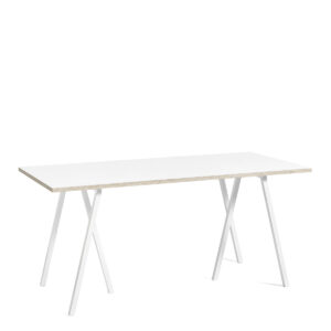 HAY Loop Stand Bord - 160 - H97cm - Hvid
