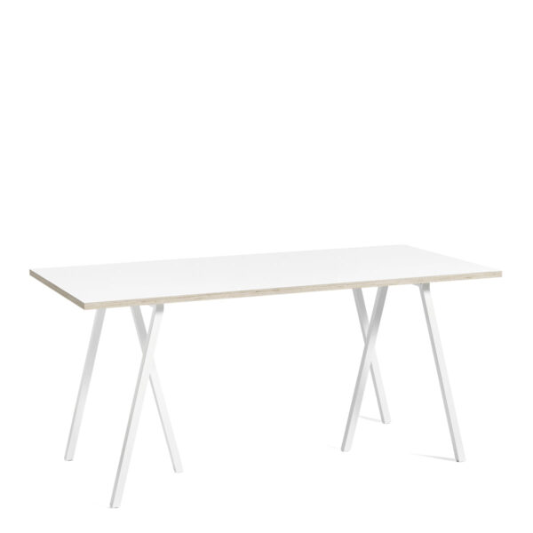 HAY Loop Stand Bord - 160 - H97cm - Hvid