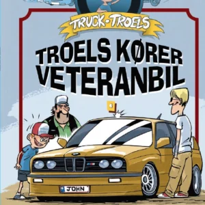 Truck Troels kører veteranbil Børnebøger