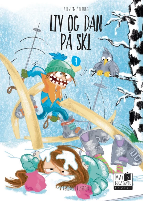 Liv og Dan på ski Børnebøger