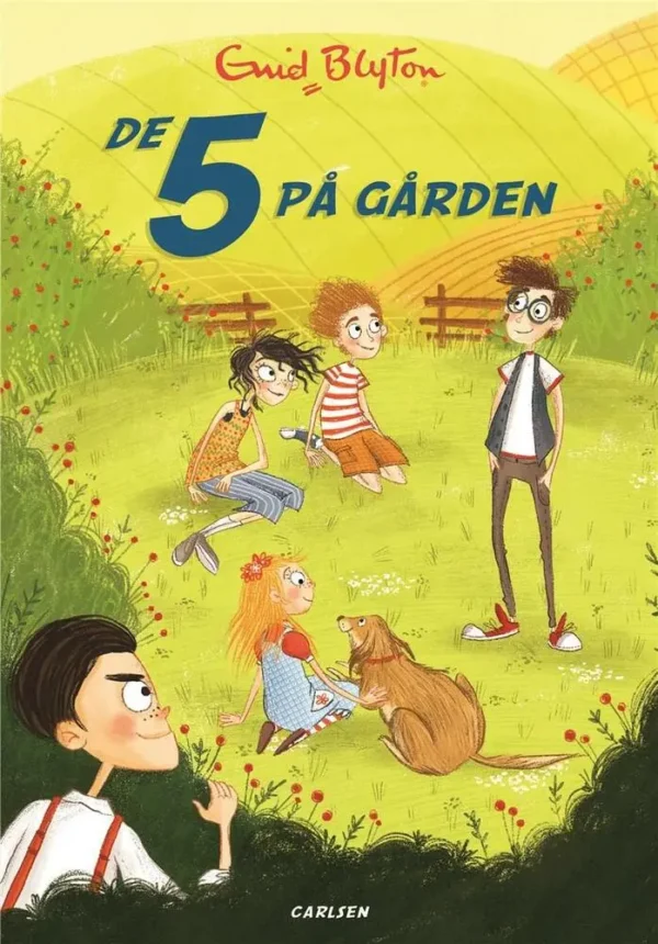 De 5 (18) - De 5 på gården Seriebøger