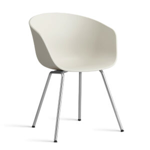 HAY About A Chair - AAC 26 - Krom Stel - Melange Cream