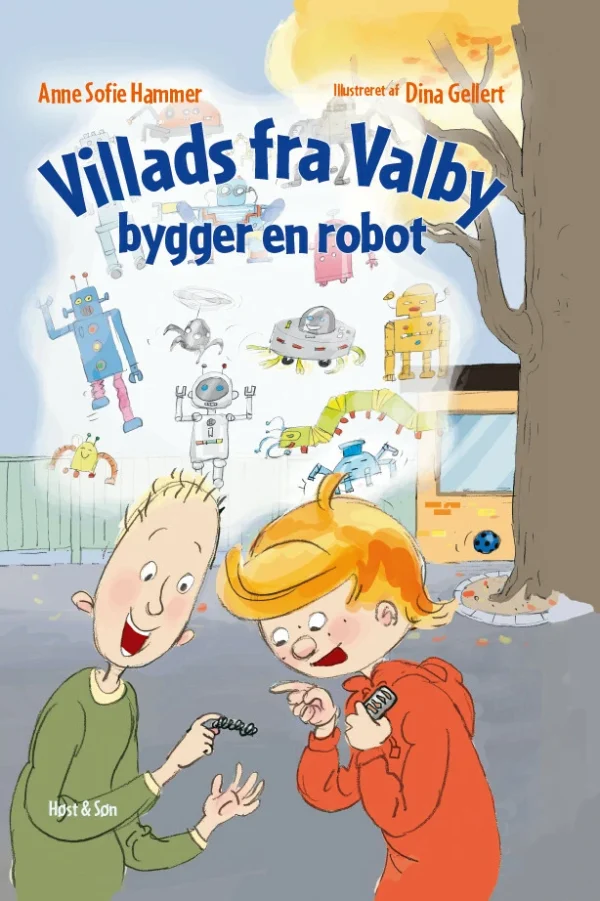Villads fra Valby bygger en robot Børnebøger