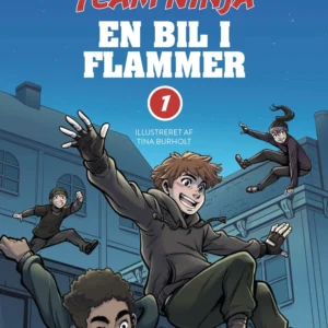 En bil i flammer Børnebøger