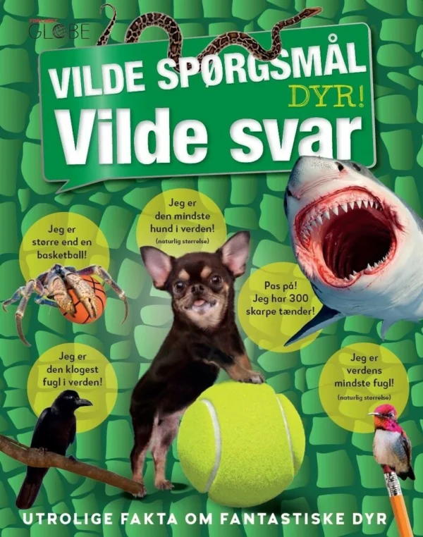 Vilde spørgsmål - Vilde svar - Dyr Børnefagbog
