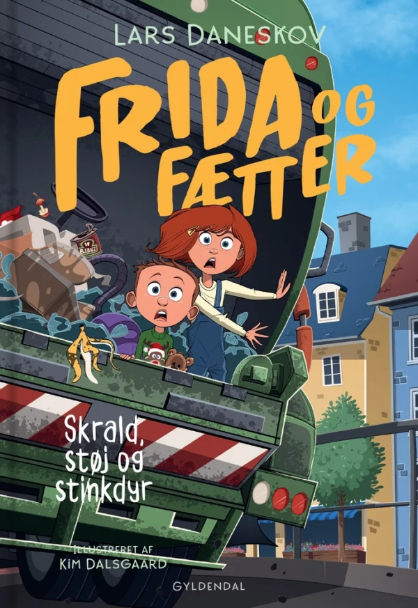 Frida og Fætter - Skrald, støj og stinkdyr Seriebøger