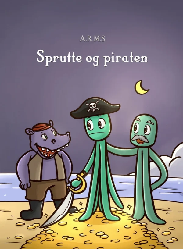 Sprutte og piraten Børnebøger