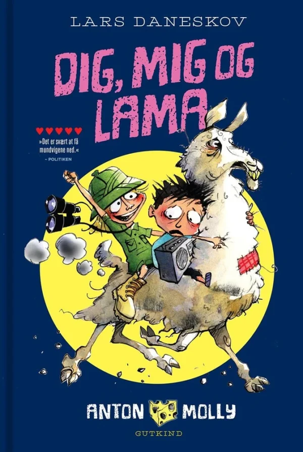 Anton & Molly - Dig, mig og lama Seriebøger