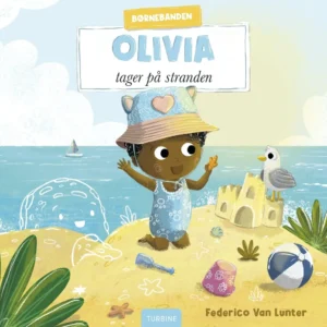 Olivia tager på stranden Billedbøger