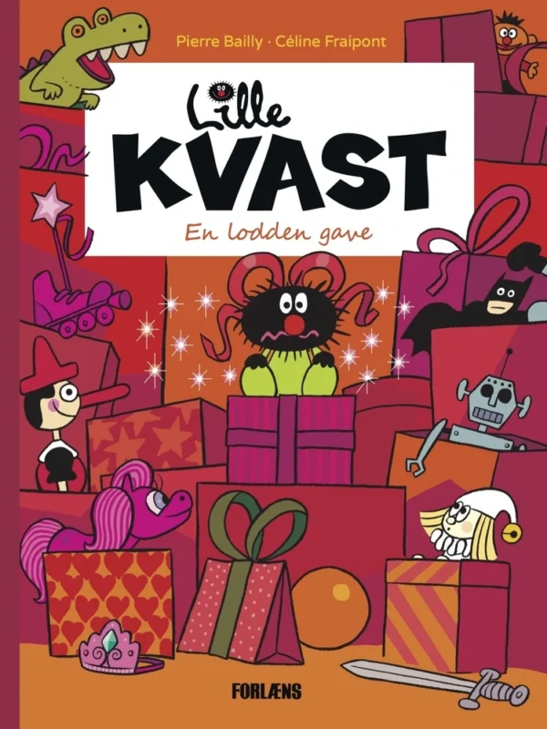 Lille Kvast - En lodden gave Billedbøger