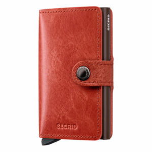 SECRID RFID Miniwallet Vintage Kreditkortholder MV-Orange