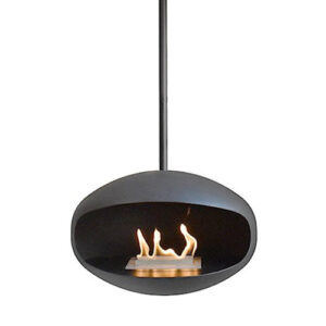 Cocoon Fires Aeris Black Biopejs - Med Sort Loftstang - +50 cm / Loft standard