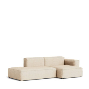 Soft Sofa - Low Arm - 2.5 Pers. Combi 3 - Bolgheri - LGG60 - Chaiselounge Højre / Lys grå