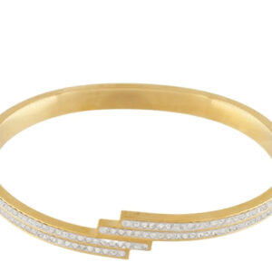 Dansk Copenhagen Joy Multi armring - CZ gold / waterproff