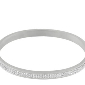 Dansk Copenhagen Joy Wide armring - CZ silver / waterproff
