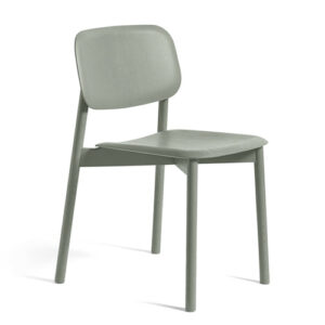 60 Spisestol - Dusty Green Bejdset