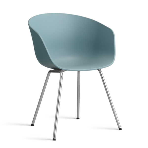 HAY About A Chair - AAC 26 - Krom Stel - Dusty Blue