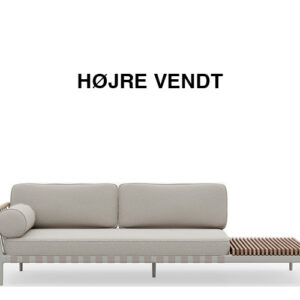 Vipp 720 Open-Air Sofa - Table End - Højre