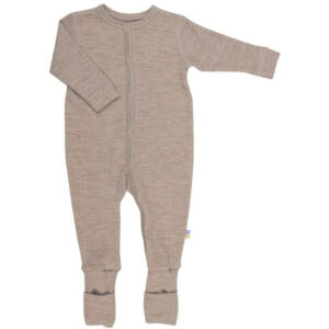 Joha Uld Rib Sesame Melange Natdragt 2 i 1 - Str. 40  40