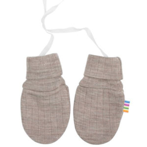 Joha Uld Rib Sesame Melange Vanter - Str. 90-100  90-100