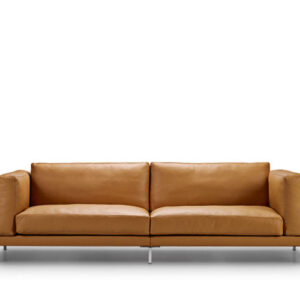 Juul 301 Sofa Prestige Læder - L: 220 cm - Cognac