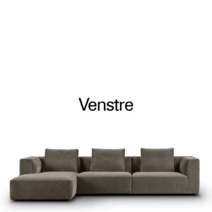 Mainz 21 Stof - Chaiselong Venstre