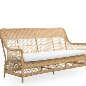 Sika Design Dawn Exterior 3 pers. Sofa - Alu Natural - Inkl. Hynde - CY108 - Taupe