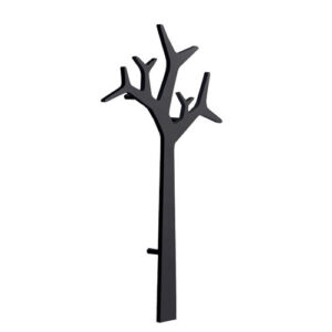 Knagerække - Sort - 134 cm.