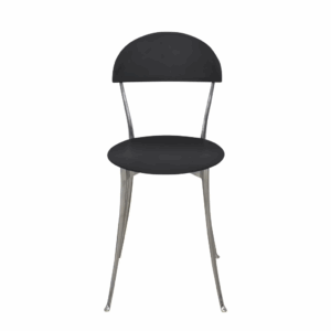 Zanotta Tonietta Stol - Sort / Sort Metal