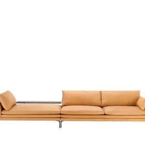 Zanotta William Sofa (Læder) - Modul Sammensat - Cognac (som vist)